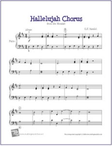 hallelujah-chorus-easy-piano-solo