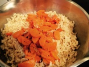 brown rice and carrots