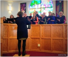 Sanctuary choir "bringing it"